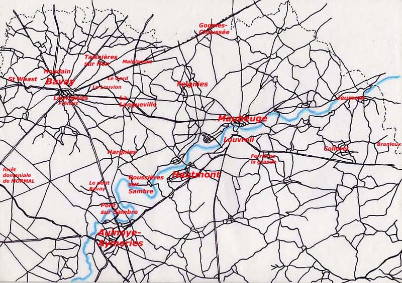 Le creuset familial : autour de Bavay, les lieux de vie des familles Brasseur