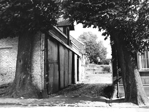 L'entrée de la ferme.