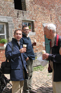 Jérôme vient à son tour de nous rejoindre, pour faire l'excursion du dimanche après-midi.