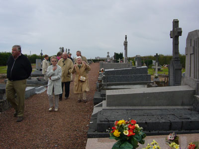 Derniè étape : le cimetière de Malplaquet.